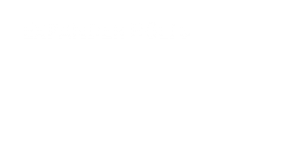 Expander bolts